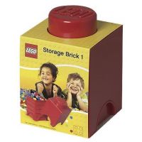 LEGO® Úložný box 12,5 x 12,5 x 18 cm Červený 2