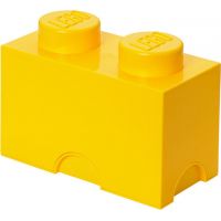 LEGO® Úložný box 12,5 x 25 x 18 cm Žlutý