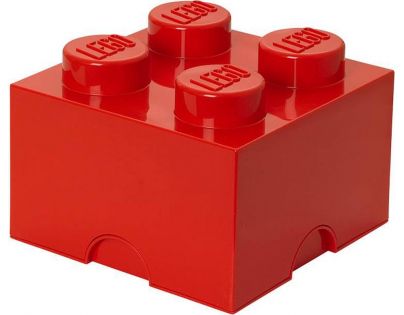 LEGO® Úložný box 25 x 25 x 18 cm Červený