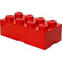 LEGO Úložný box 25 x 50 x 18 cm Červený