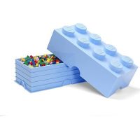 LEGO® Úložný box 25 x 50 x 18 cm Světle modrý 2