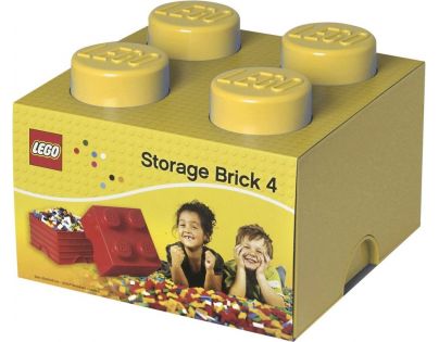 LEGO Úložný box 250x252x181 mm - žlutý