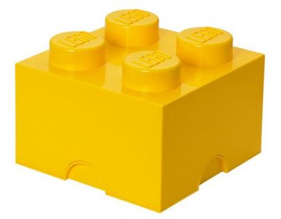 LEGO Úložný box 250x252x181 mm - žlutý
