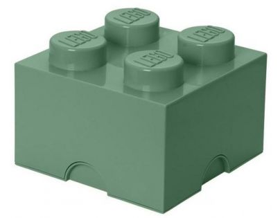 LEGO® Úložný box 25 x 25 x 18 cm Army zelená