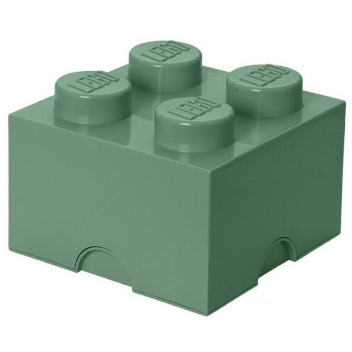 LEGO® Úložný box 25 x 25 x 18 cm - Army zelená
