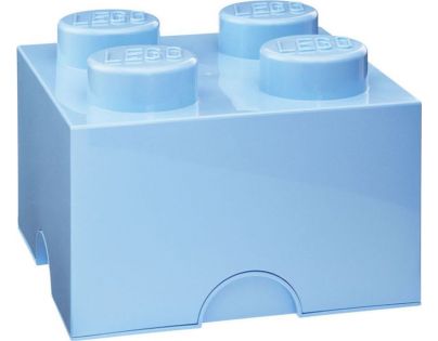 LEGO Úložný box 25 x 25 x 18 cm Světle modrá