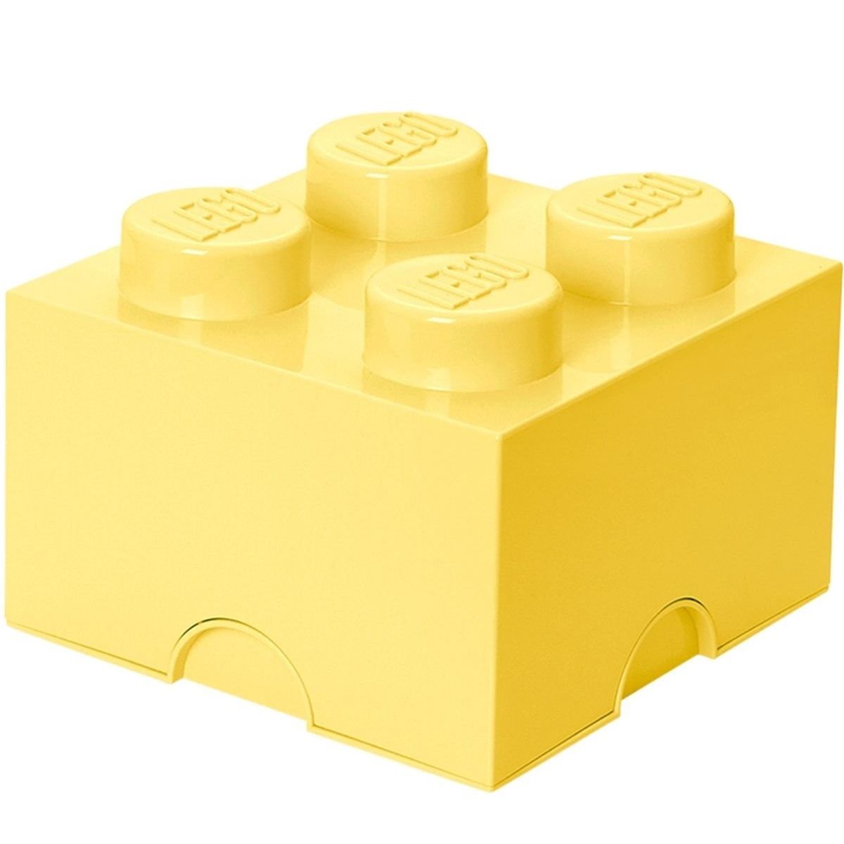 LEGO® Úložný box 25 x 25 x 18 cm Světle žlutá