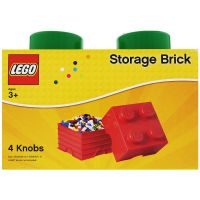 LEGO Úložný box 25 x 25 x 18 cm Tmavě zelená 3