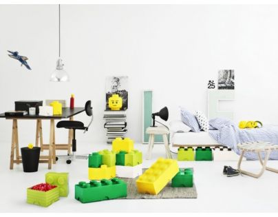 LEGO® Úložný box bez šuplíku 25 x 50 x 18 cm Světle zelená