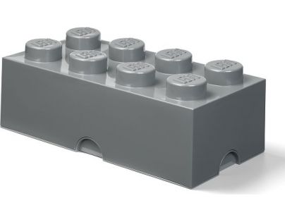 LEGO® Úložný box 25 x 50 x 18 cm - Tmavě šedá