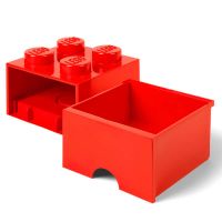 LEGO® Úložný box 4 se šuplíkem Červená 3