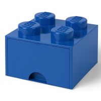 LEGO® Úložný box 4 se šuplíkem Modrá 2