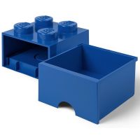 LEGO® Úložný box 4 se šuplíkem Modrá 3