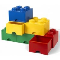 LEGO® Úložný box 4 se šuplíkem Modrá 4