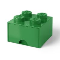 LEGO® úložný box 4 se šuplíkem Tmavě zelená 2