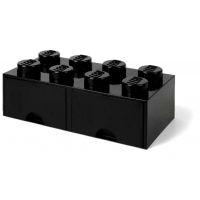LEGO® Úložný box 8 se šuplíky černá 2
