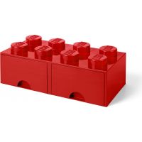 LEGO® Úložný box 8 se šuplíky Červená 2