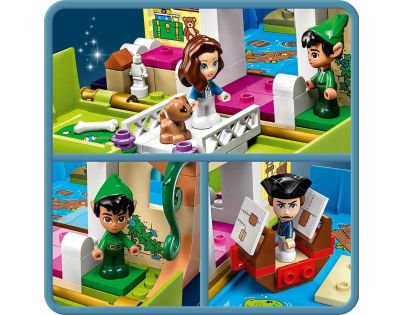 LEGO® Disney 43220 Petr Pan a Wendy a jejich pohádková kniha dobrodružství