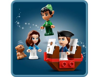 LEGO® Disney 43220 Petr Pan a Wendy a jejich pohádková kniha dobrodružství