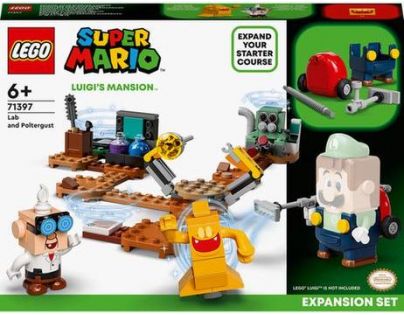 LEGO® Super Mario™ 71397 Luigiho sídlo Poltergust rozšiřující set