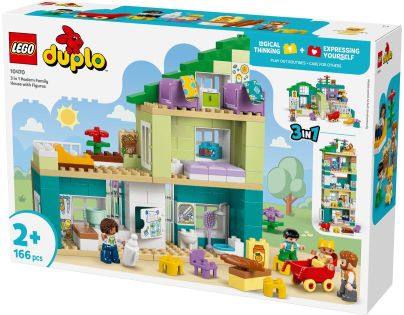 LEGO® 10470 Moderní rodinný dům 3 v 1 s figurkami