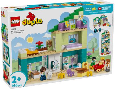 LEGO® 10470 Moderní rodinný dům 3 v 1 s figurkami