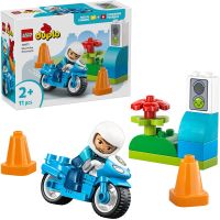 LEGO® 10471 Modrá policejní motorka