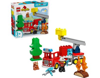 LEGO® 10473 Hasičské auto s hadicí a hasičem