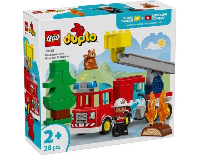 LEGO® 10473 Hasičské auto s hadicí a hasičem