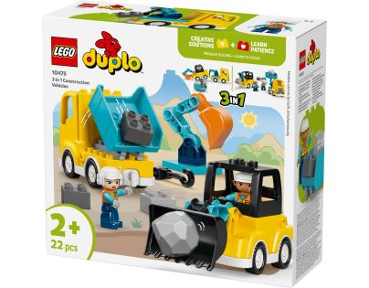 LEGO® 10475 Vozidla na stavbě 3 v 1