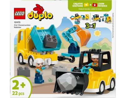 LEGO® 10475 Vozidla na stavbě 3 v 1