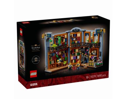 LEGO® 11379 ICONS Knižní zarážka: Knihkupectví