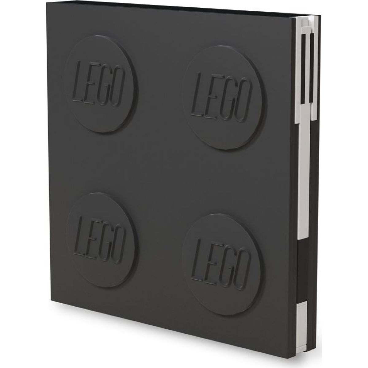 LEGO® 2.0 Zápisník s gelovým perem jako klipem - černý