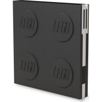 LEGO® 2.0 Zápisník s gelovým perem jako klipem černý