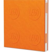 LEGO® 2.0 Zápisník s gelovým perem jako klipem oranžový 3