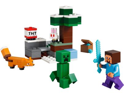 LEGO® 21583 Steve a dobrodružství v tajze