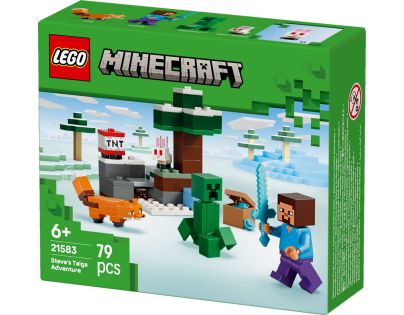 LEGO® 21583 Steve a dobrodružství v tajze