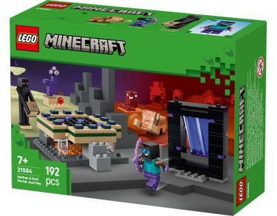 LEGO® 21584 Cesta portálem do Netheru a Endu