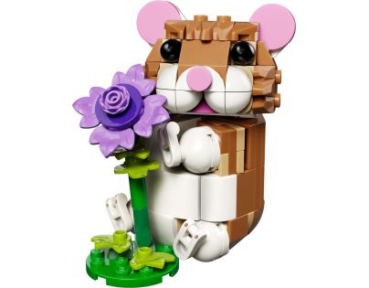 LEGO® 31376 Roztomilý křeček s květinou
