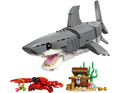 LEGO® 31381 Divoký žralok a truhla s pokladem