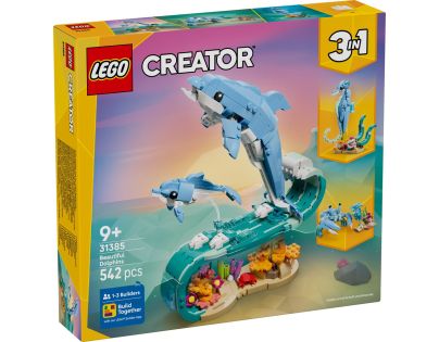 LEGO® 31385 Mořští živočichové: Krásní delfíni