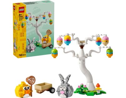 LEGO® 40808 Velikonoční zajíček, kuřátko a sběr vajíček