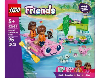 LEGO® 42681 Dobrodružný člun s axolotly