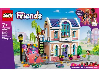 LEGO® 42687 Liann a její rodinný dům