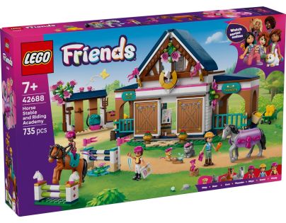 LEGO® 42688 Koňská stáj a jezdecká akademie