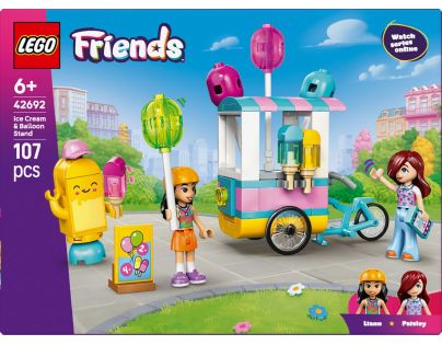 LEGO® 42692 Stánek se zmrzlinou a balónky