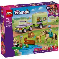 LEGO® 42695 Přívěs s koněm a hříbětem 4