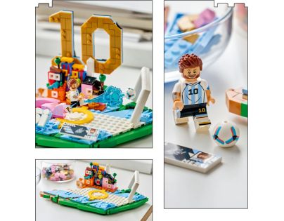 LEGO® Editions 43011 Lionel Messi – Hvězdné momenty fotbalu
