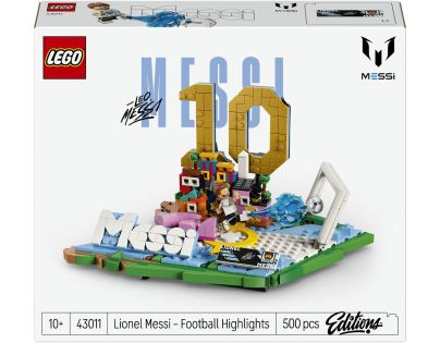 LEGO® Editions 43011 Lionel Messi – Hvězdné momenty fotbalu