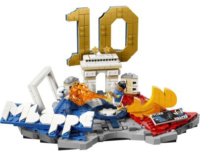 LEGO® Editions 43013 Kylian Mbappé – Hvězdné momenty fotbalu